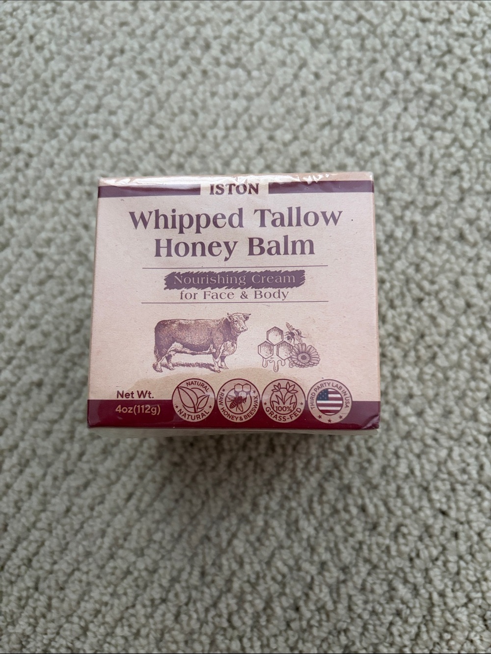 Whipped Tallow Honey Balm - Pink Nourishing Moisturizer